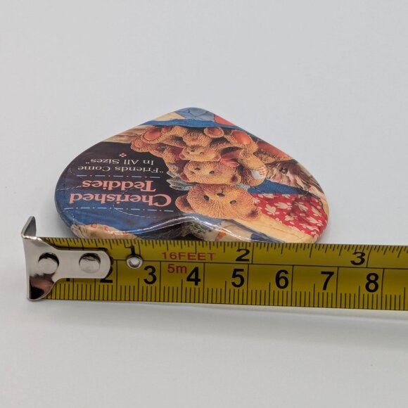 Cherished Teddies Heart Pin "Friends Come in All Sizes" - Picture 3 of 5